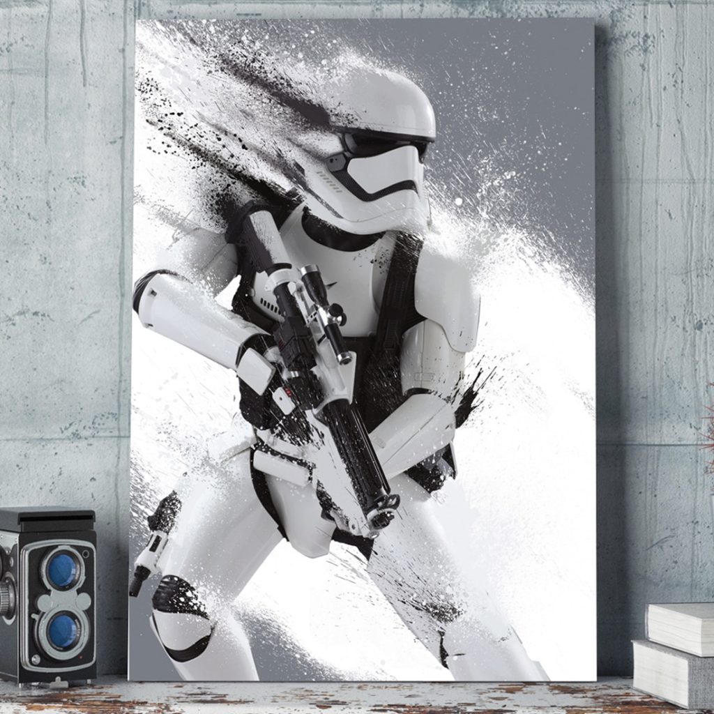 WANDAUFKLEBER Loch In Der Wand STAR WARS Aufkleber Wandtattoo 52