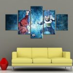 Tableau force de Son Goku et Végéta