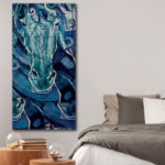 Tableau Cheval abstrait Tableau Abstrait Tableau Cheval