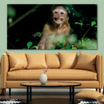 Tableau Singe souriant Tableau Animaux Tableau Singe
