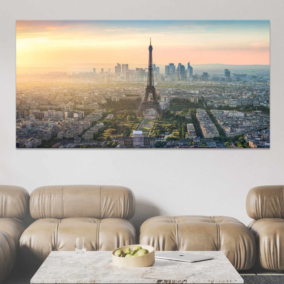 Tableau Vue aérienne de Paris