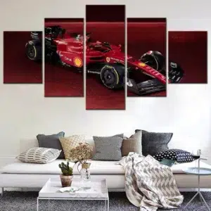 Gemälde der Formel-1-Weltmeisterschaft von Ferrari