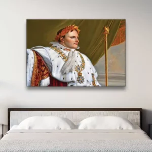 Gemälde Porträt Napoleon